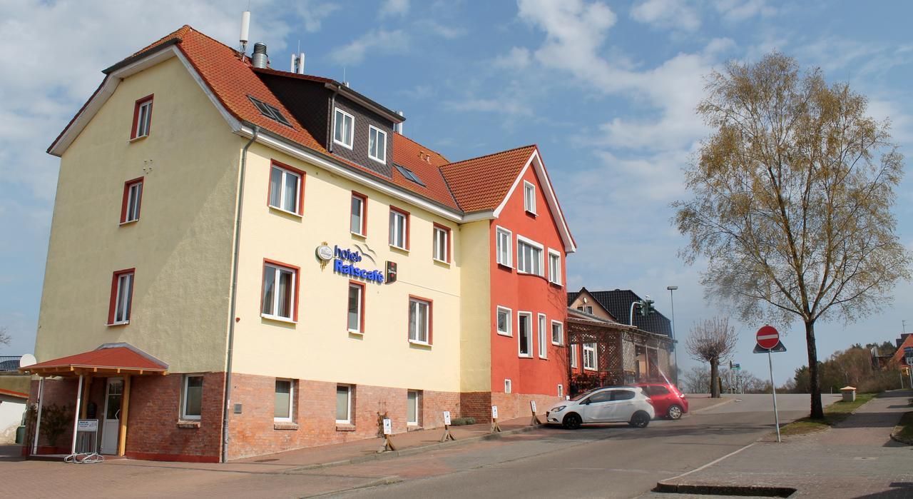 Hotel Ratscafe Ueckeritz Exterior foto